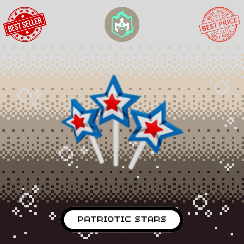 Patriotic Stars Clean & Safe Guaranteed Instant Delivery