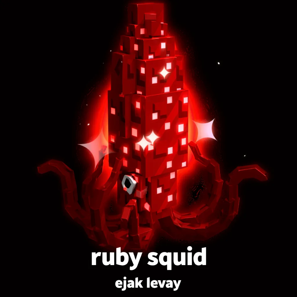 HUGE RUBY SQUID 60kg - 61kg age 100 READY STOCK INSTAN DELIVERY