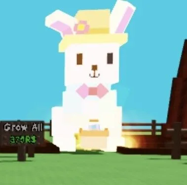 Radiant Mutated Easter Bunny Huge 38.54kg Age 100 Fawny (L)
