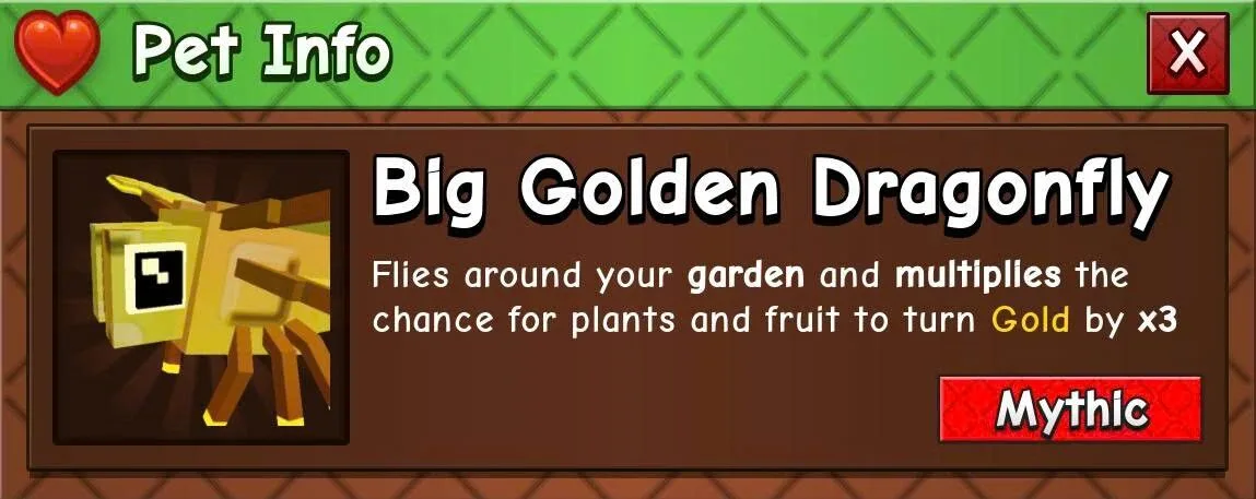 Golden Dragonfly (Mythic)
