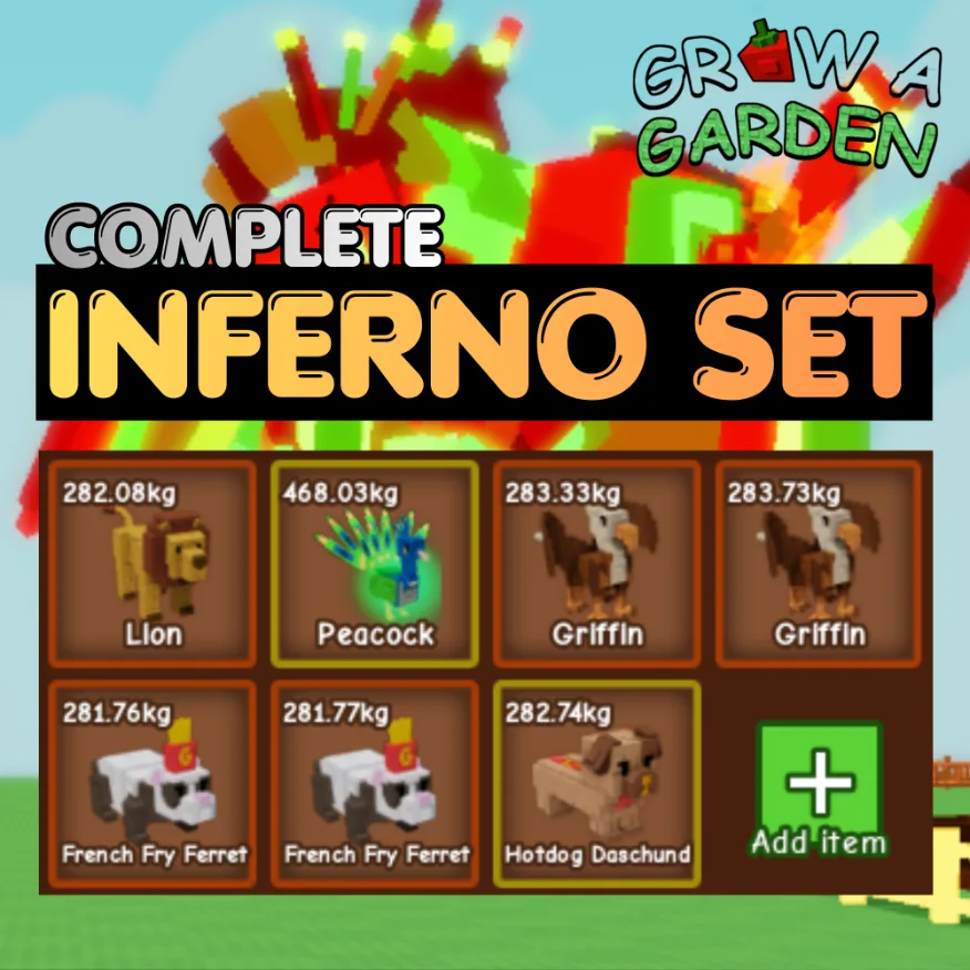 INFERNO Leveling Set Bundle 2 7X Inferno Pets Age 500 INSTANT DELIVERY