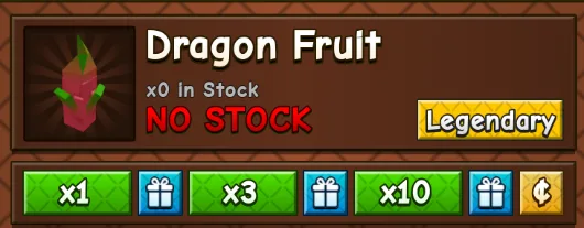Dragon Fruit x1 239R Seed Grow A Garden 2 Send via Gift - Instant Delivery(24/7 Online ) — Account account