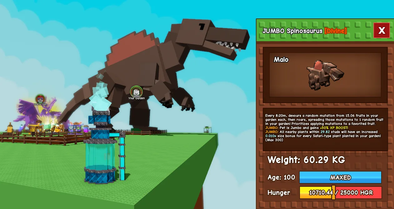 60kg+ JUMBO Spinosaurus