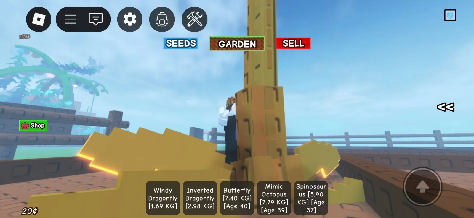 Fried Dragonfly Grow a Garden — Account account