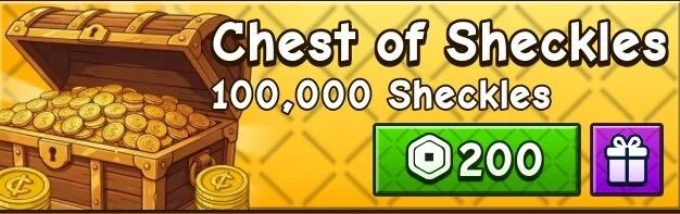 100K Sheckles - Chest Of Sheckles