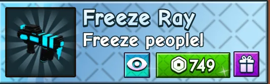 Freeze Ray x1 749R Gear Grow A Garden 2 Send via Gift - Instant Delivery(24/7 Online ) — Account account