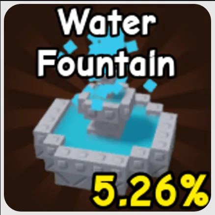 Water Fountain Grow a Garden 2 (Legendary) — Account account