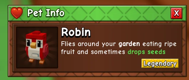 Robin (Legendary) — Account account