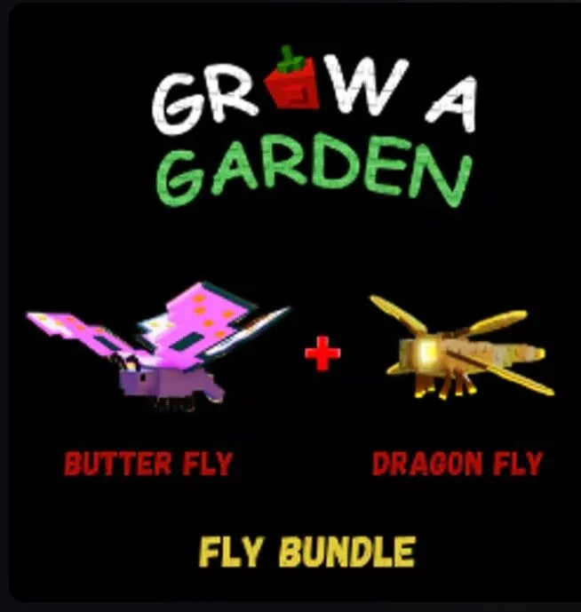 Fly Bundle - Grow a Garden 1,48q instant delivery