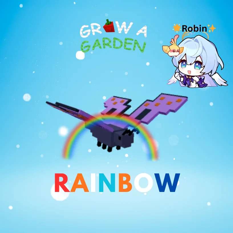 Rainbow Butterfly - Grow a Garden — Account account