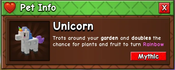 Unicorn (Mythic) — Account account