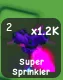 X10 SUPER SPRINKLER — Account account