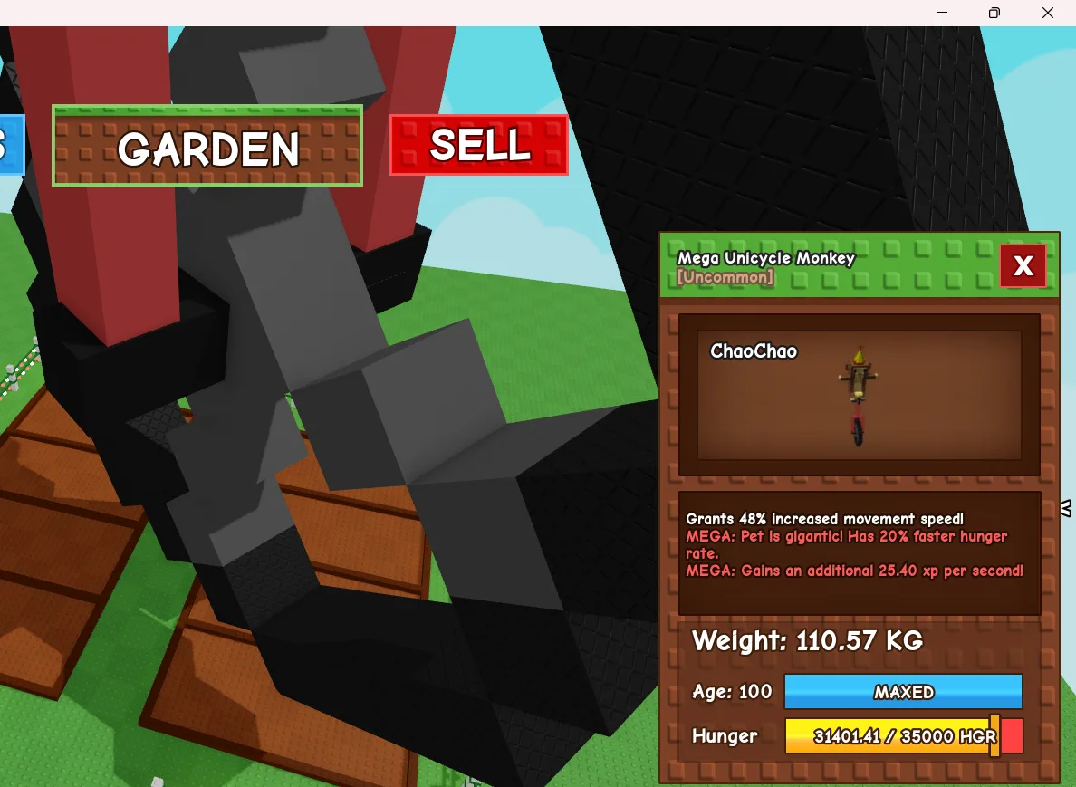 110.57kg MEGA UNICYCLE MONKEY super handsome and big — Account account