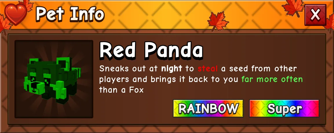 Red Panda (Super)