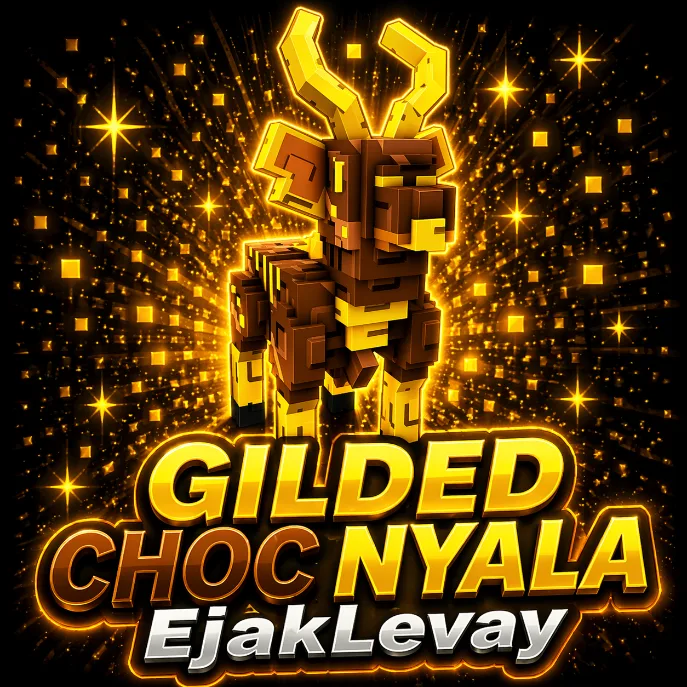 Gilded Choc NYALA NEW PRASMATIC PET ready stock instan delivery — Account account