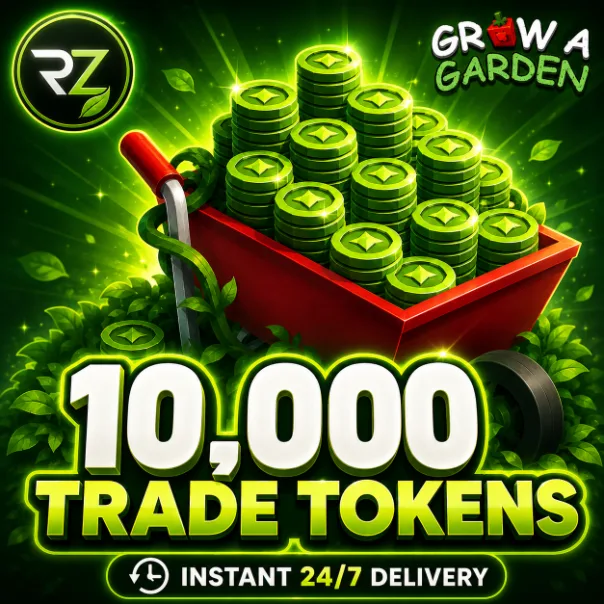 10,000 Trade Tokens - Quick Delivery
