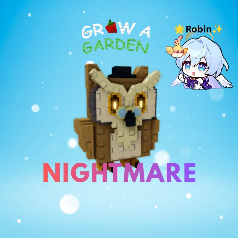 Nightmare Wise Owl - Grow a Garden