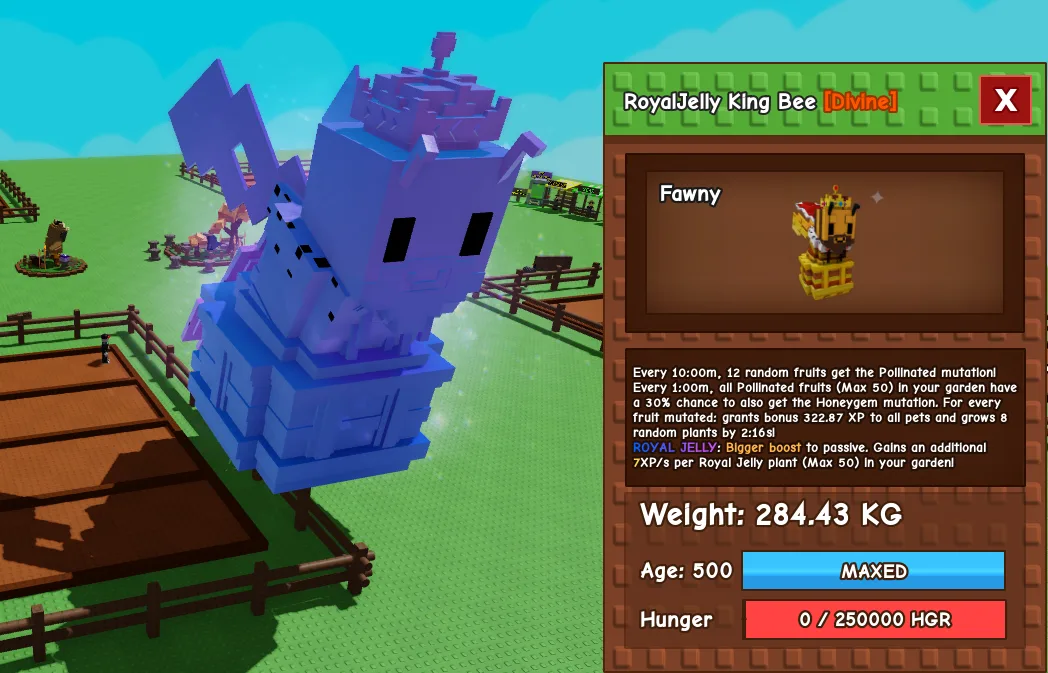 284.43kg RoyalJelly King Bee