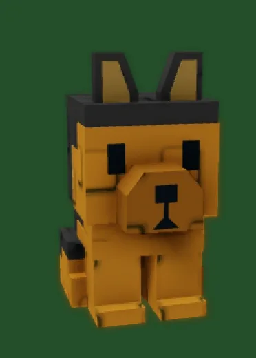 GERMAN SHEPHERD DLC PET (GIVES Infinite GOLD SEEDS)