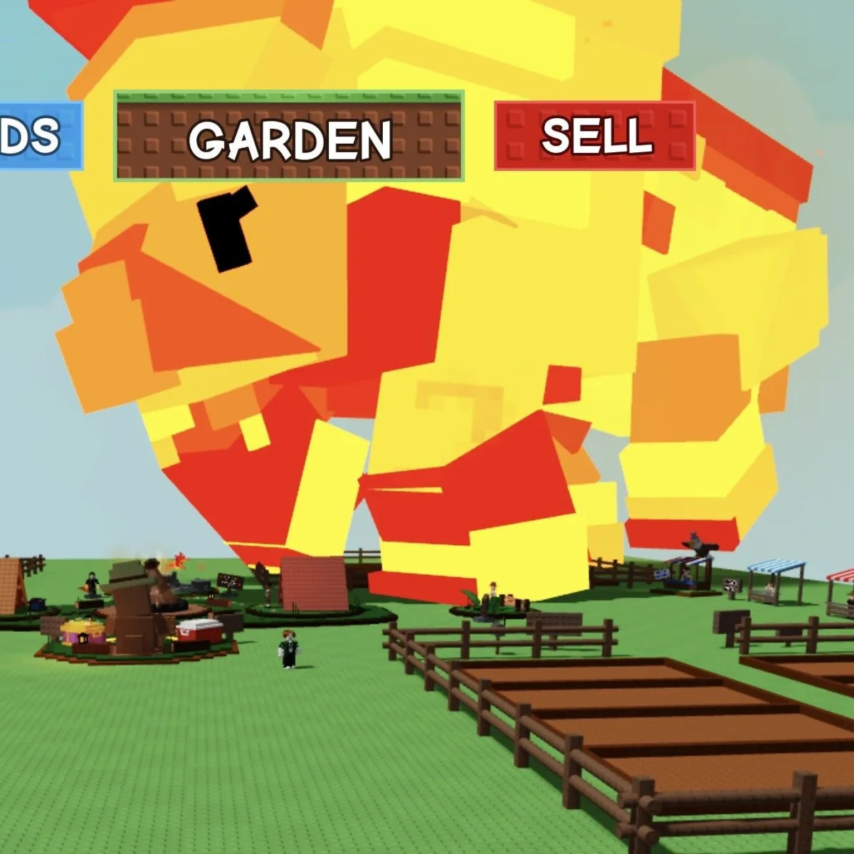 Level 500 - Ember Bison 281.03 kg - Bigger Than Your Garden Base - Special Event GAG Pet - Non Dupe - No Toy