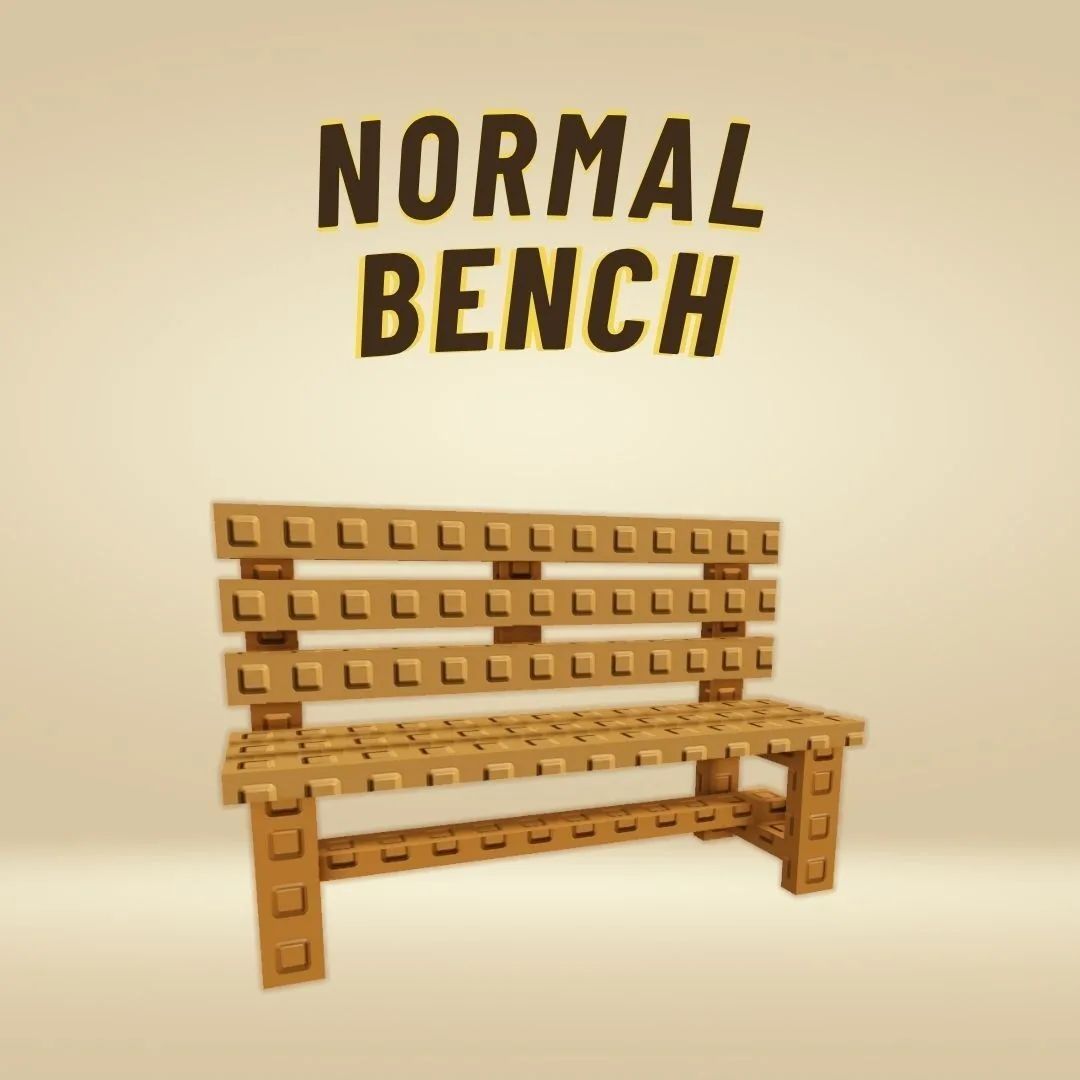 Normal Bench INSTANT DELIVERY - Grow a Garden 2