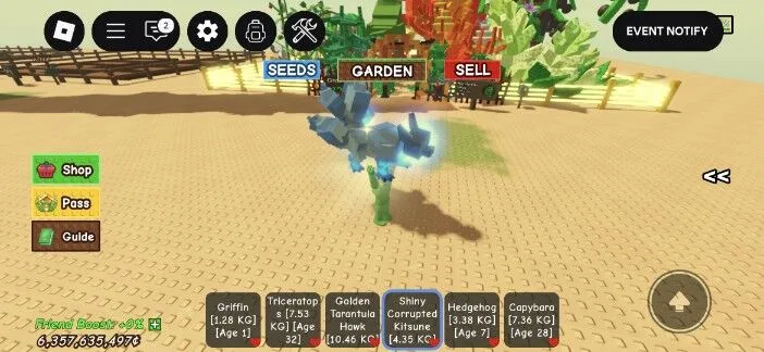 Shiny Corrupted kitsune 4.35kg