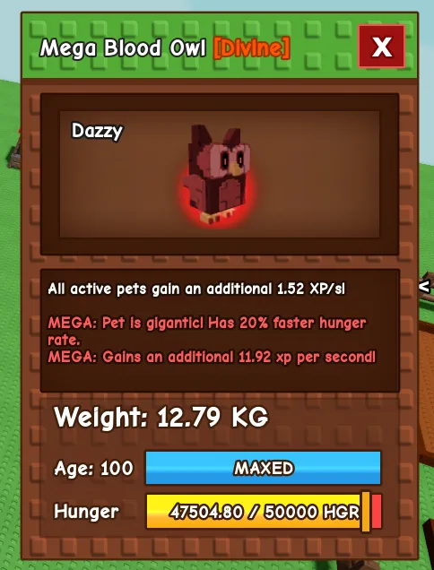 max age average size huge — Account account