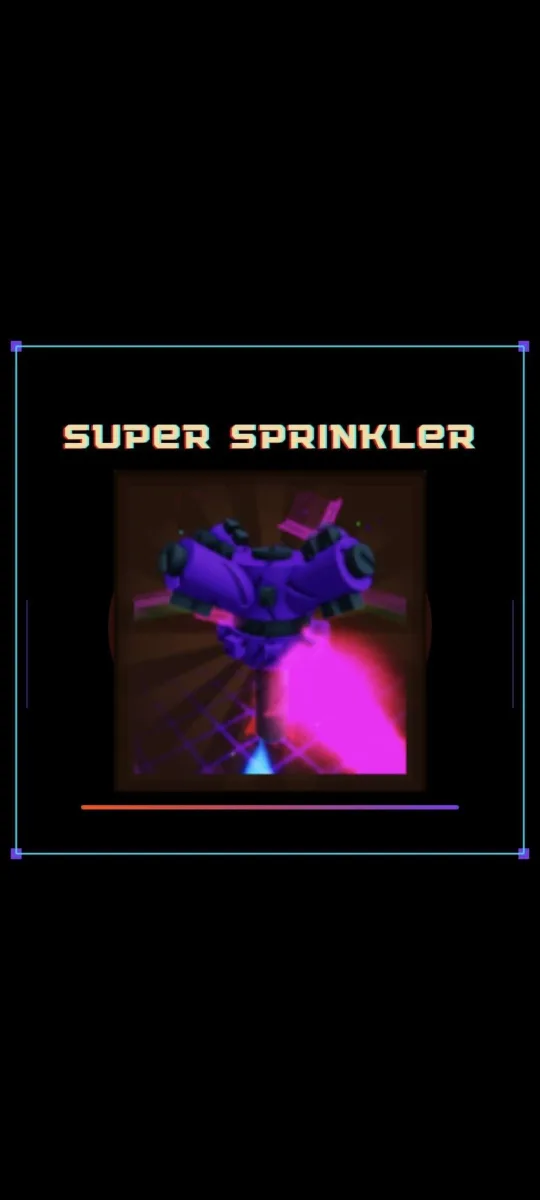 Super Sprinkler — Account account