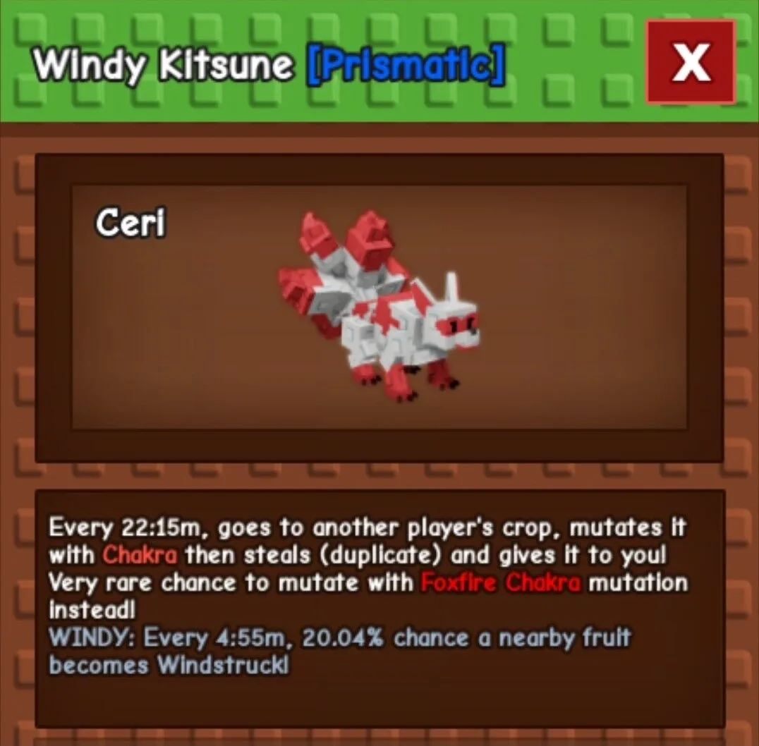Windy Kitsune — Account account
