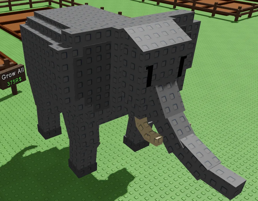Elephant 2.14+Kg Base - 21.4kg when its max lvl