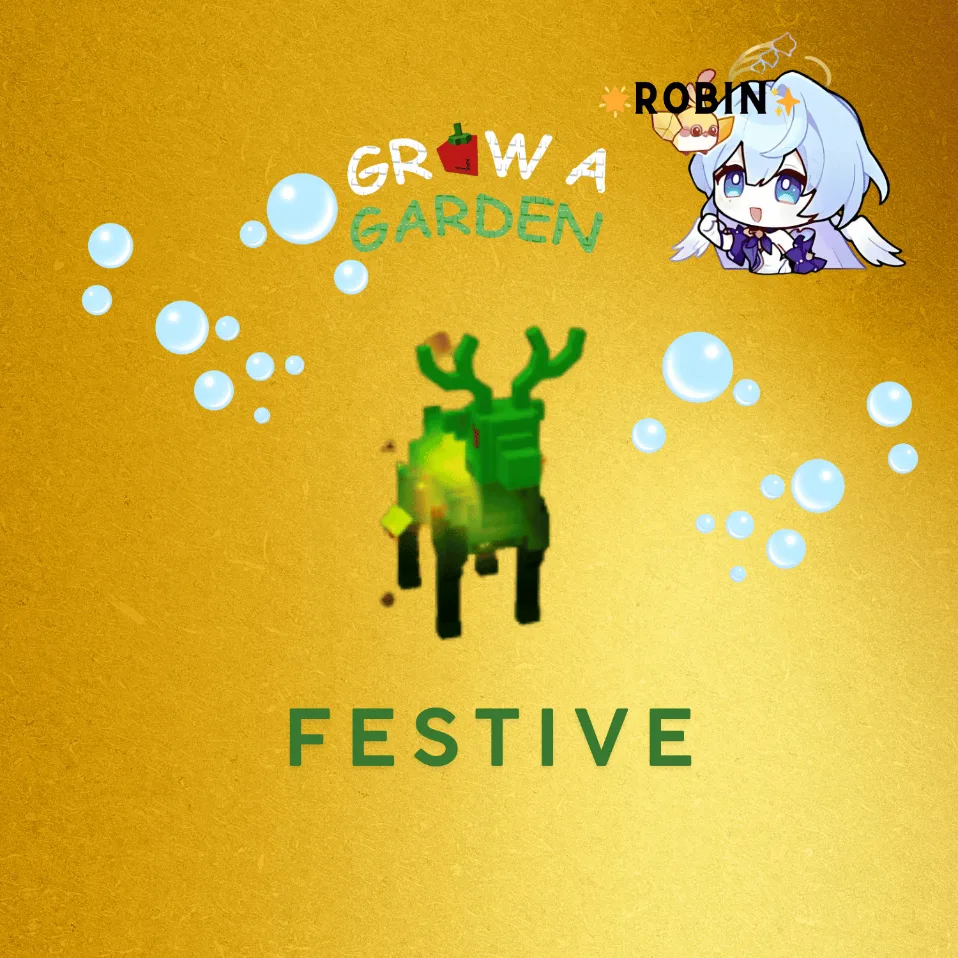 Festive Reindeer - Grow a Garden — Account account