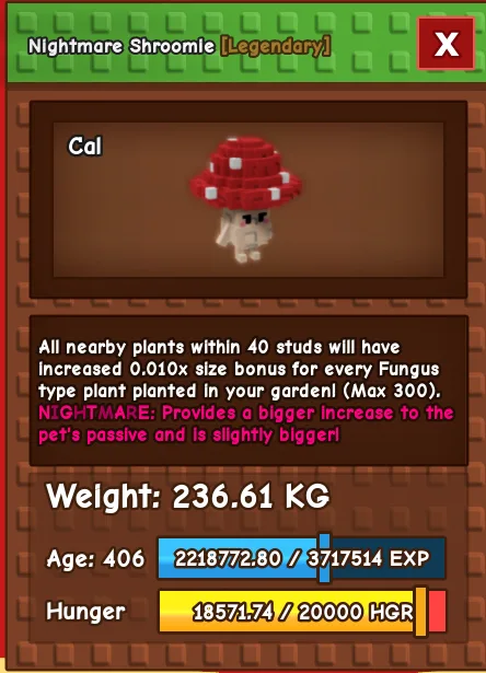 huge venom shroomie age 500