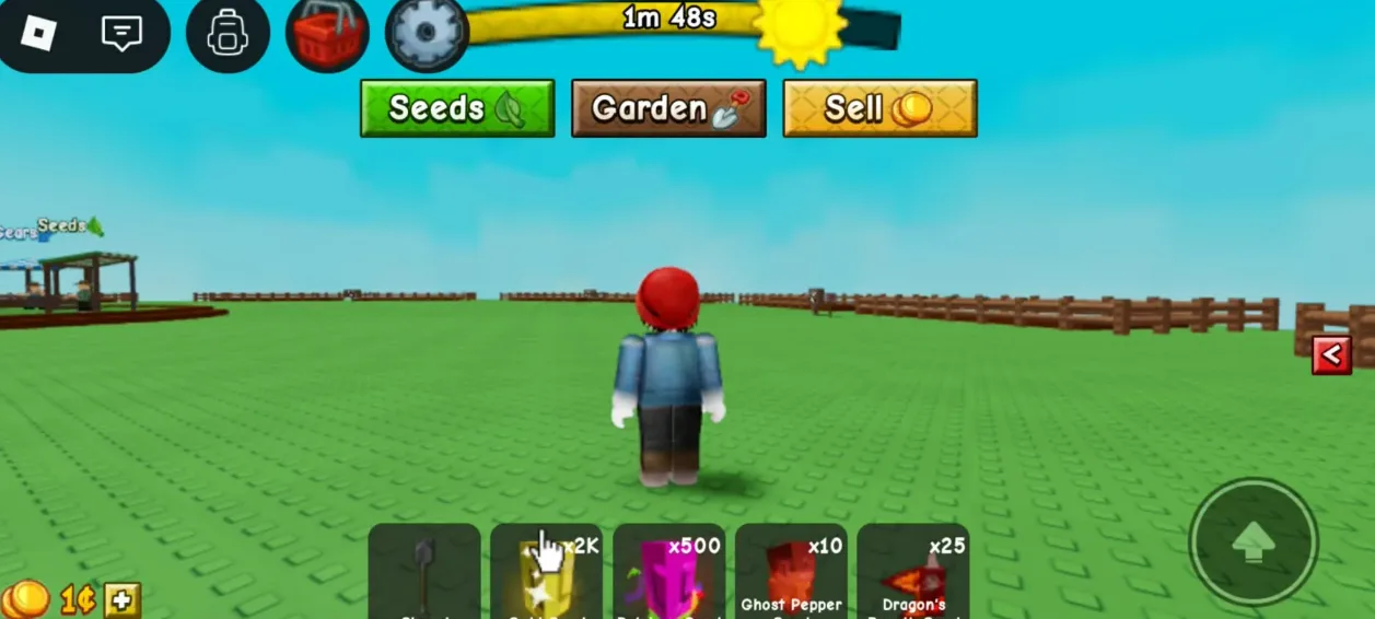 Seed Bundles 2k golden Seeds 500 rainbow seeds 25 dragon breath seeds 10 ghost pepper seeds — Account account