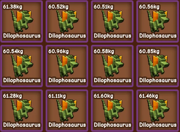 Huge Nightmare Dilophosaurus 60+kg (NOT RAINBOW HATCHED) — Account account