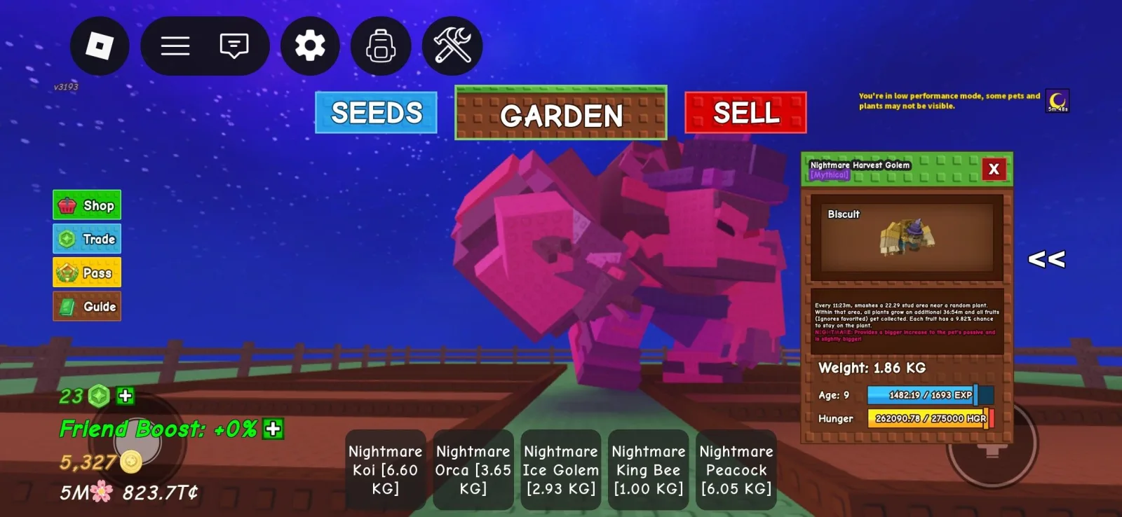 Nightmare Harvest Golem