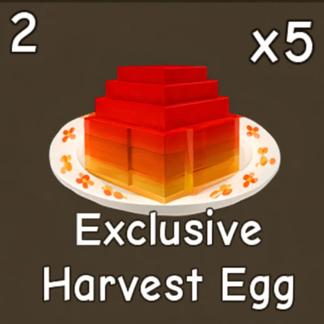 5x Exclusive Fall Egg