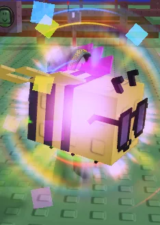 Rainbow Disco bee