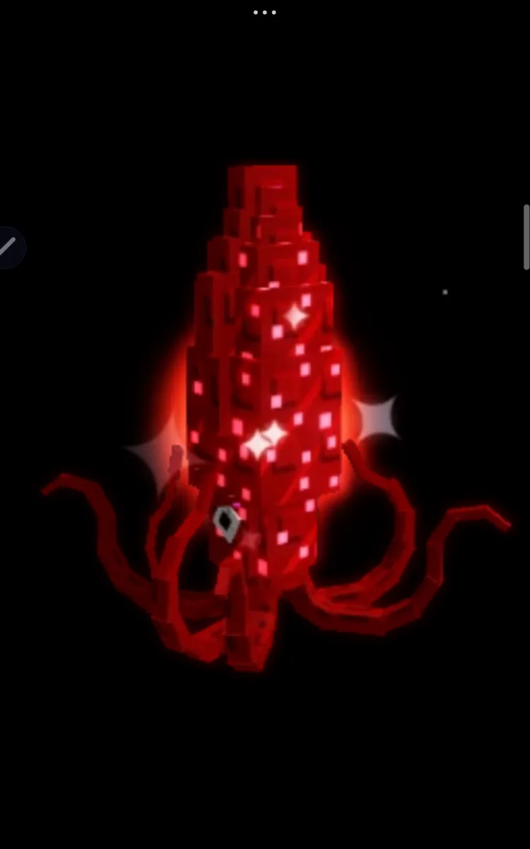 NIGHTMARE OR EVERCHANTED MUTATION RUBY SQUID 60-61KG — Account account