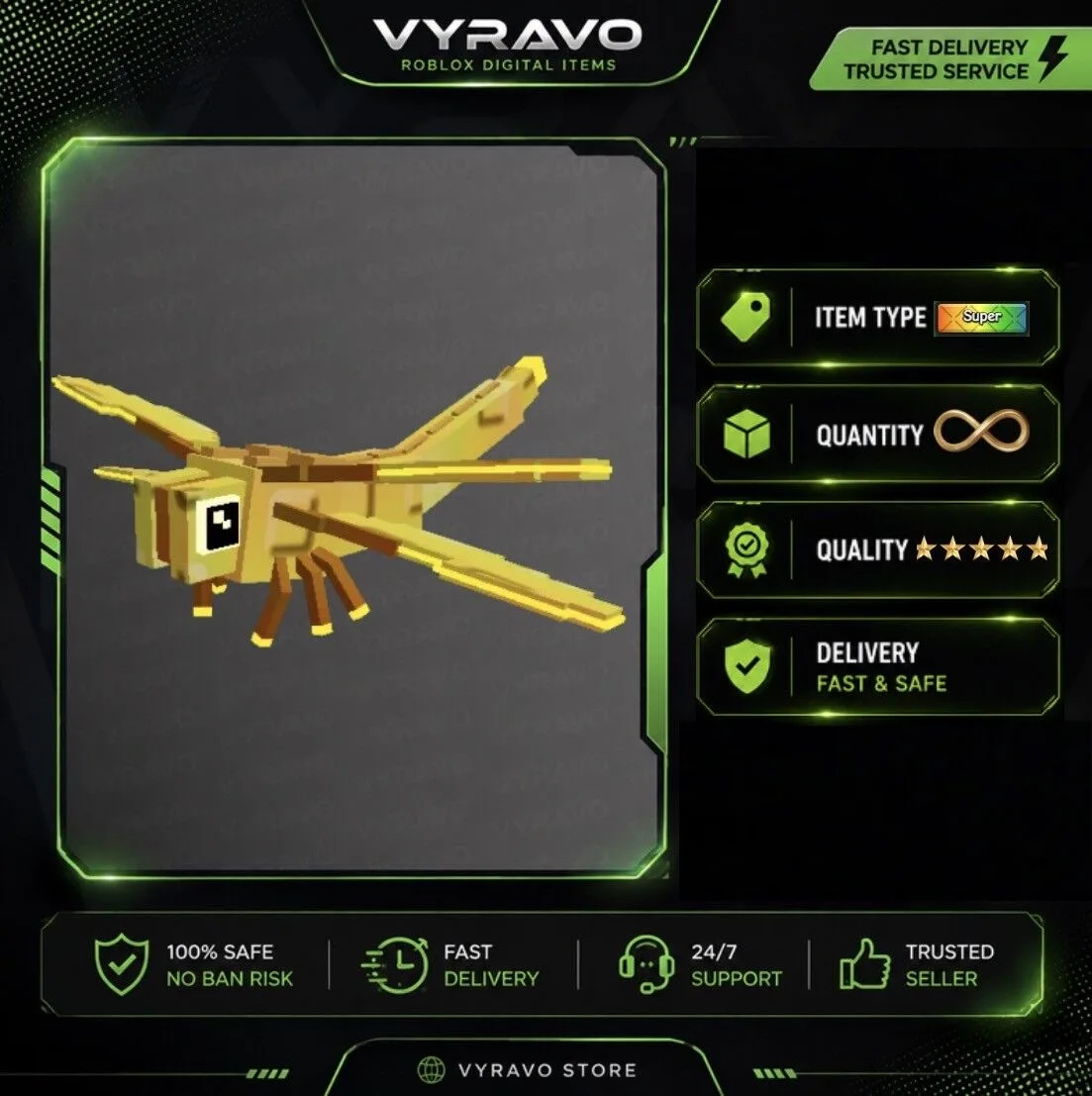Golden Dragonfly (Super)