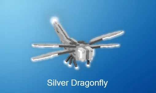 3x SILVER DRAGONFLY Quanitity 49 Discount