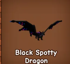 Black Spotty Dragon Grow A Garden