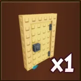 Gold door fast delivery