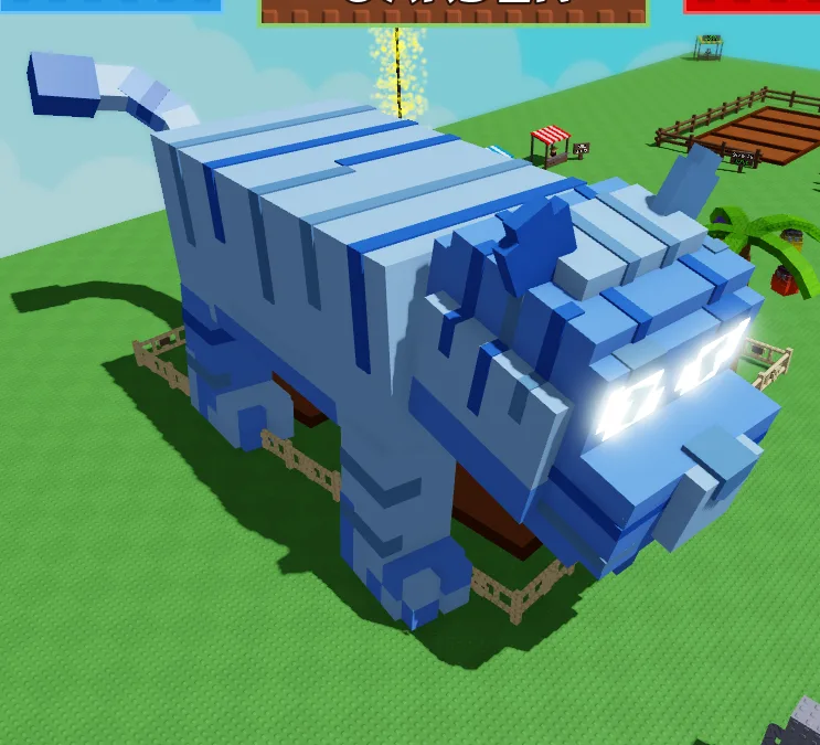Titanic Huge White Tiger 60Kg+ Age 100 GiantGolem Mutation DLC PET