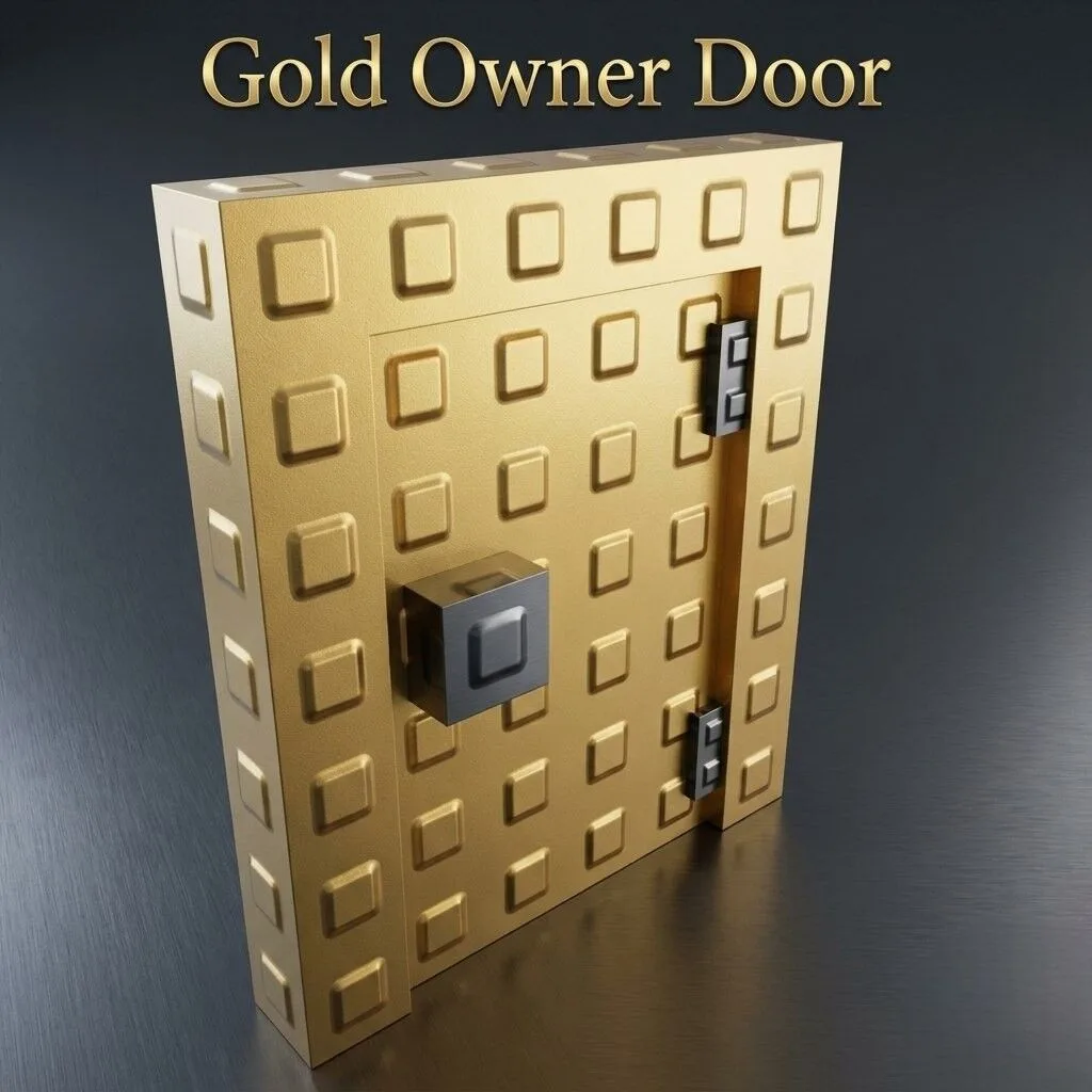 Gold Owner Door - Grow A Garden 2 (Legendary)
