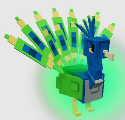 Huge Peacock 280Kg+ Age 500 (Everchanted, 6kg Base)