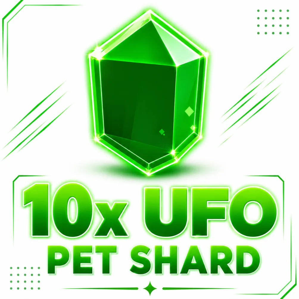 10x UFO Pet Shard Instant Delivery