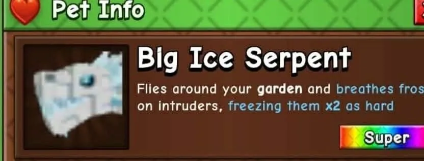 Ice Serpent (Super) — Account account