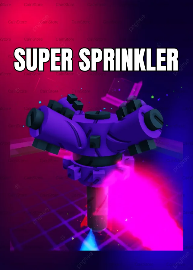 X4 SUPER SPRINKLER