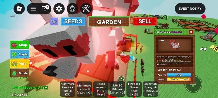HUGE JUMBO KITSUNE 60KG SUPER BIGG CHEAP AND FAST DELIVERY !!! — Account account