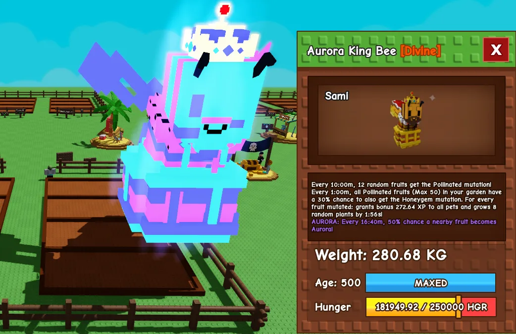 280.68kg Aurora King Bee
